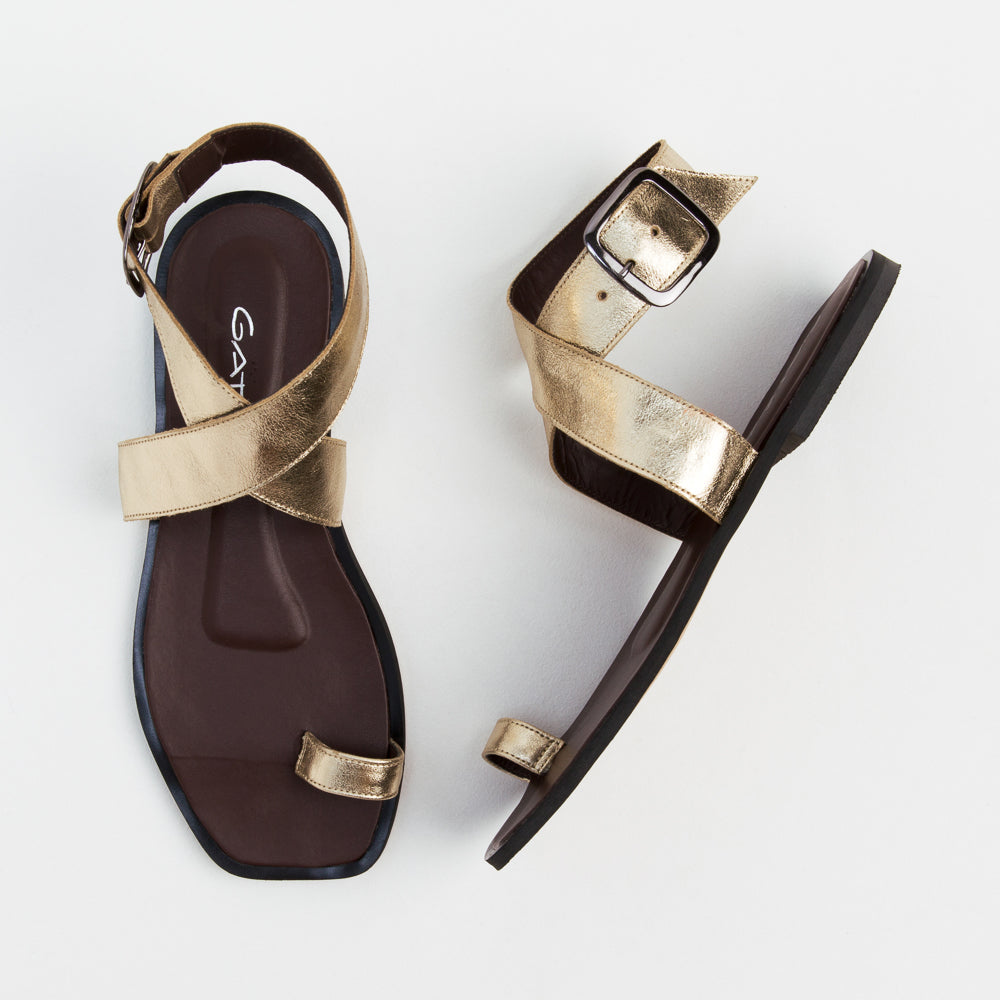 Lívia Flat Sandals