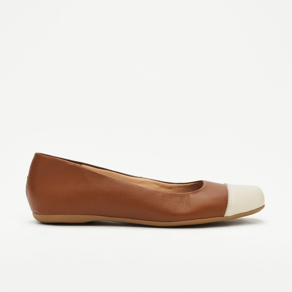 Two Tone Ballet Flats