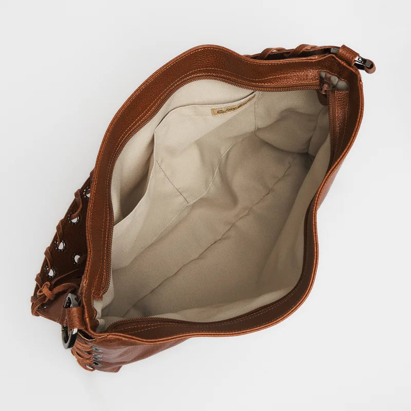 Amarril Leather Bag - Caramel
