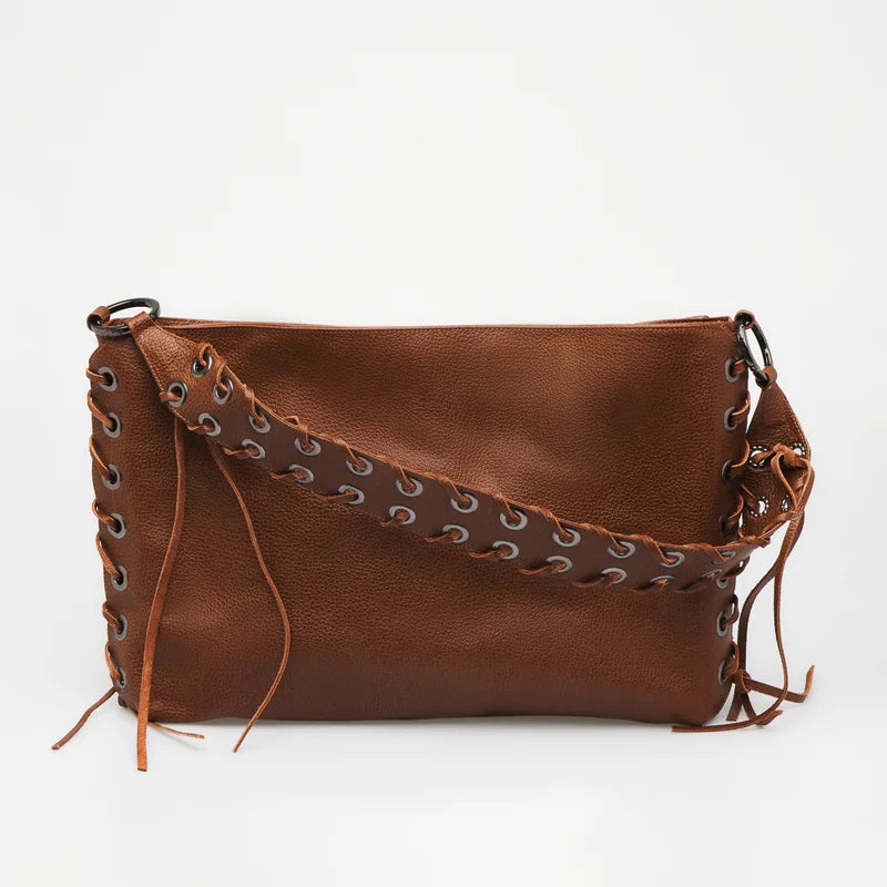 Amarril Leather Bag - Caramel