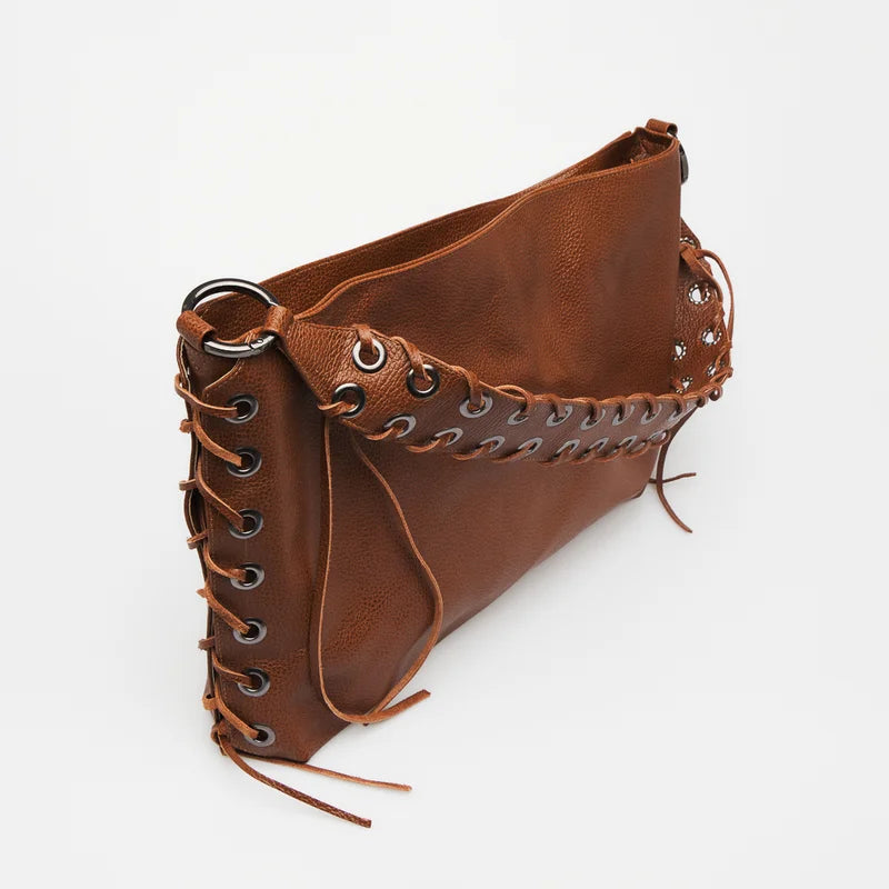 Amarril Leather Bag - Caramel