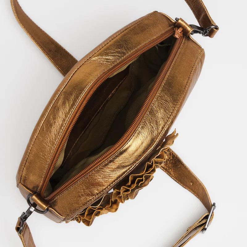 Flower Bag - Old Gold