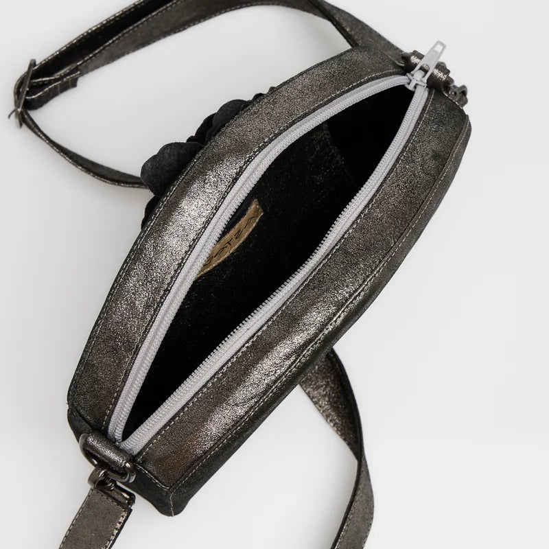 Flower Bag - Silver
