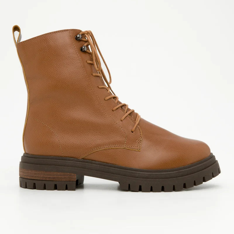 Catarina Combat Boot - Caramel