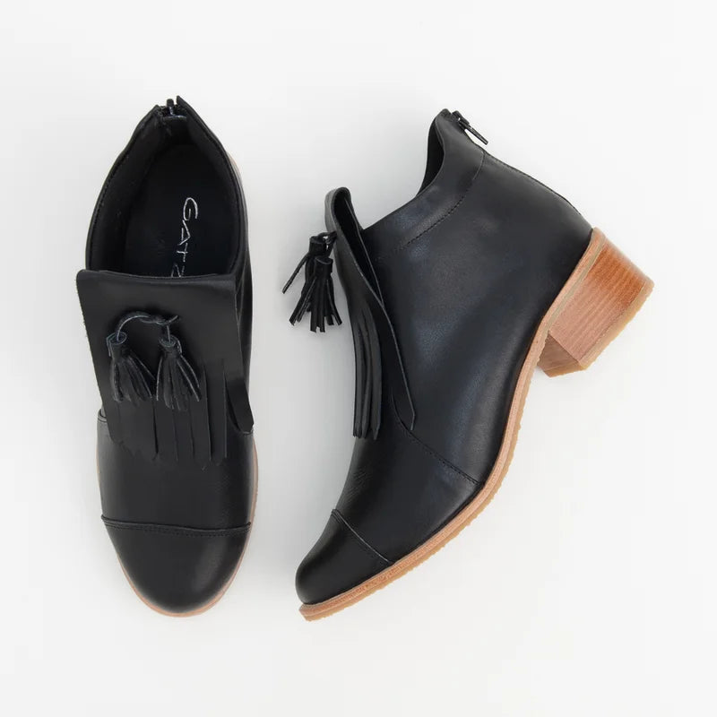 Ágatha Leather Boot - Black