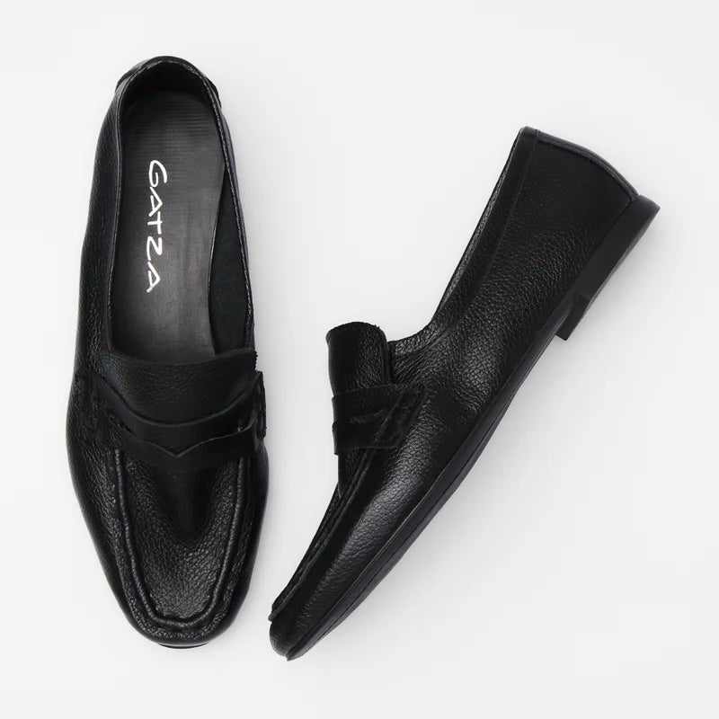 Classic Leather Loafer - Black