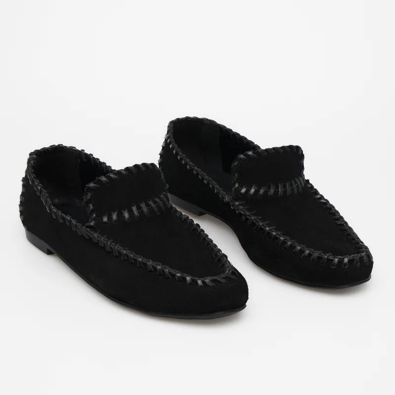Stitch Loafer - Black