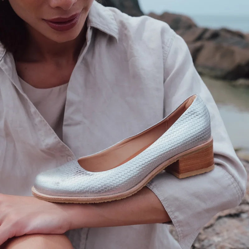 New Casual Leather - Silver