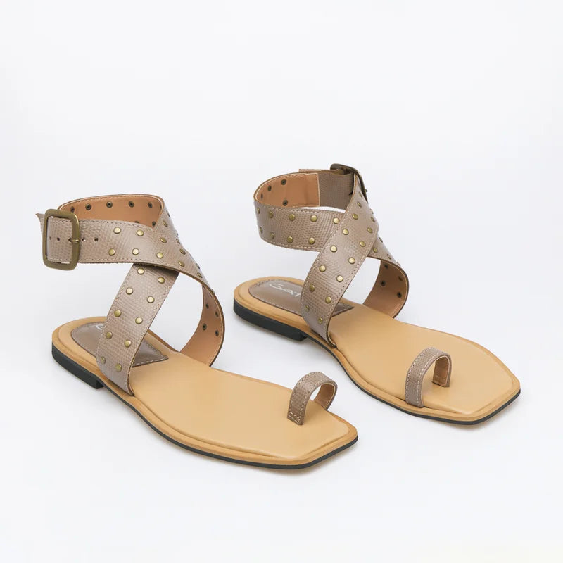 Lívia Flat Sandal - Sieno