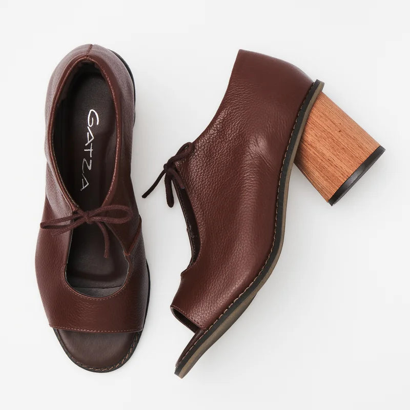 Amarril Leather Sandal - Brown