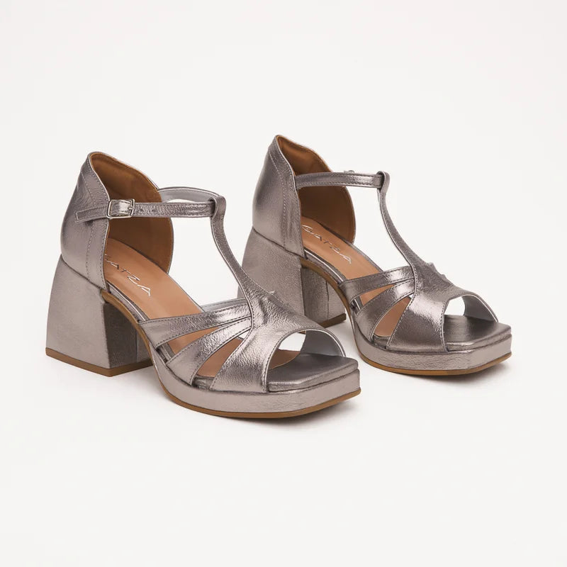 Athena Sandal - Silver