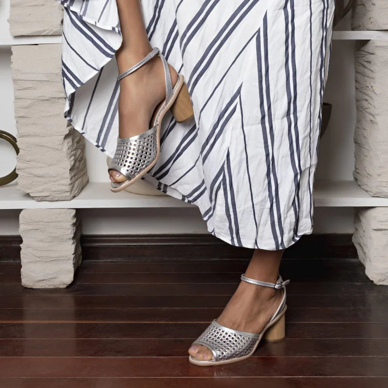Capri Sandal - Silver