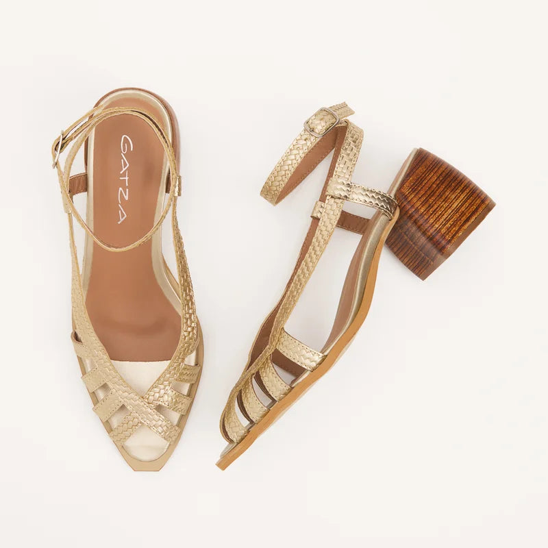 Diandra Sandal - Light Gold