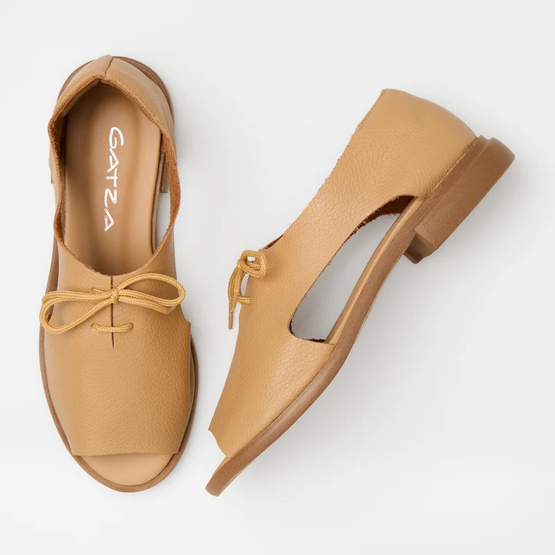 Cadarço Flat - Beige