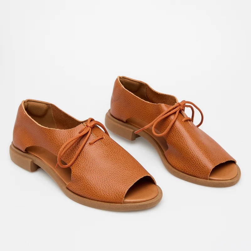 Cadarço Flat - Caramel