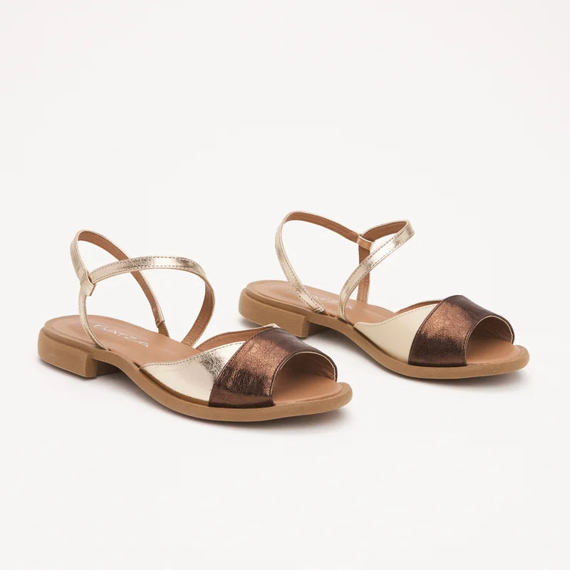 Mavie Flat - Light Gold