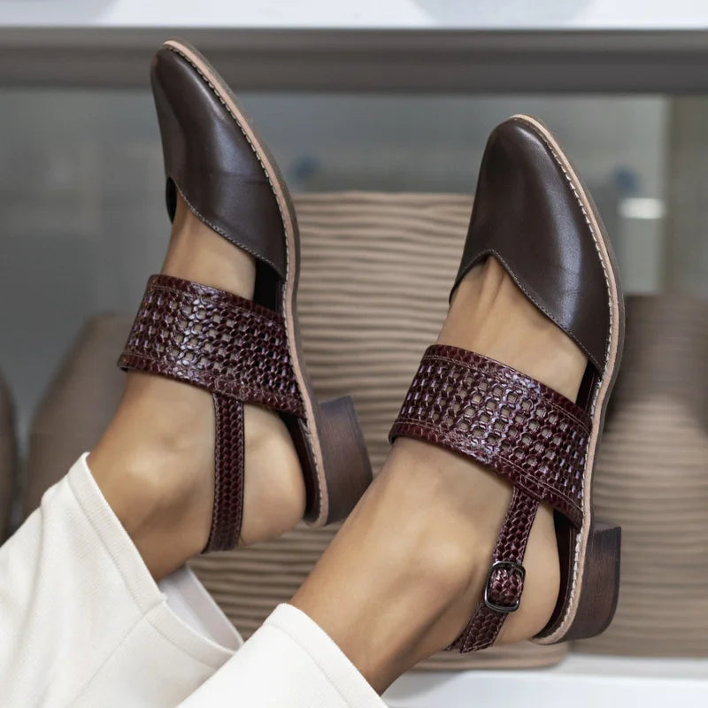Roberta Shoe - Coffee
