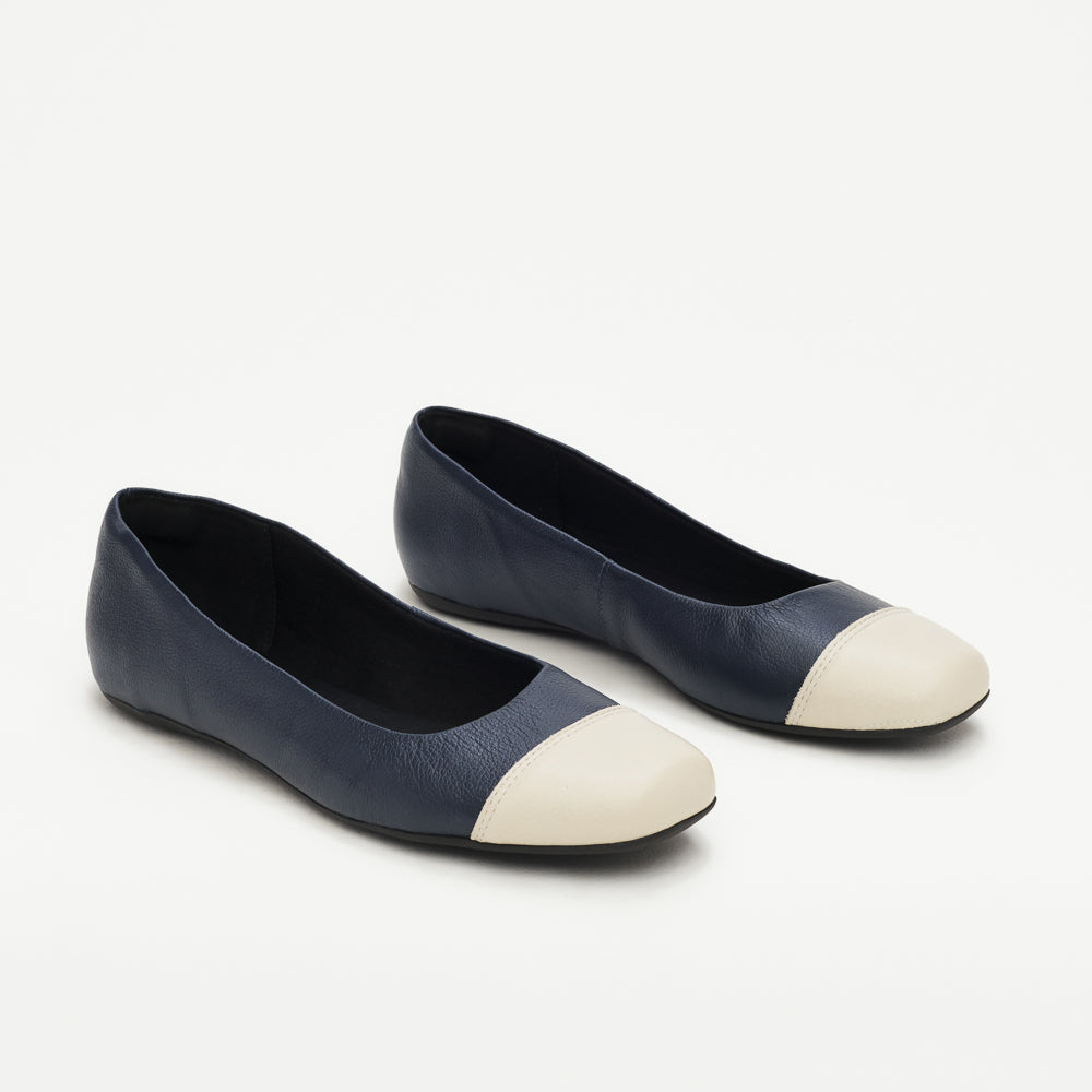 Two-tone Ballet Flats