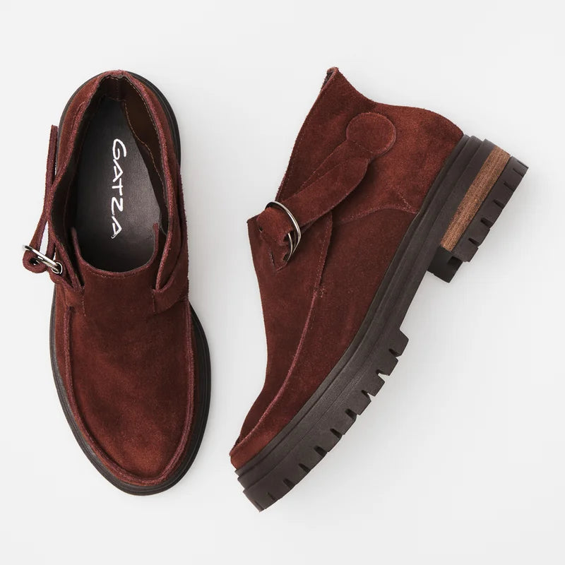 Layla Ankle Boots - Brown