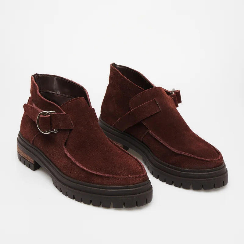 Layla Ankle Boots - Brown