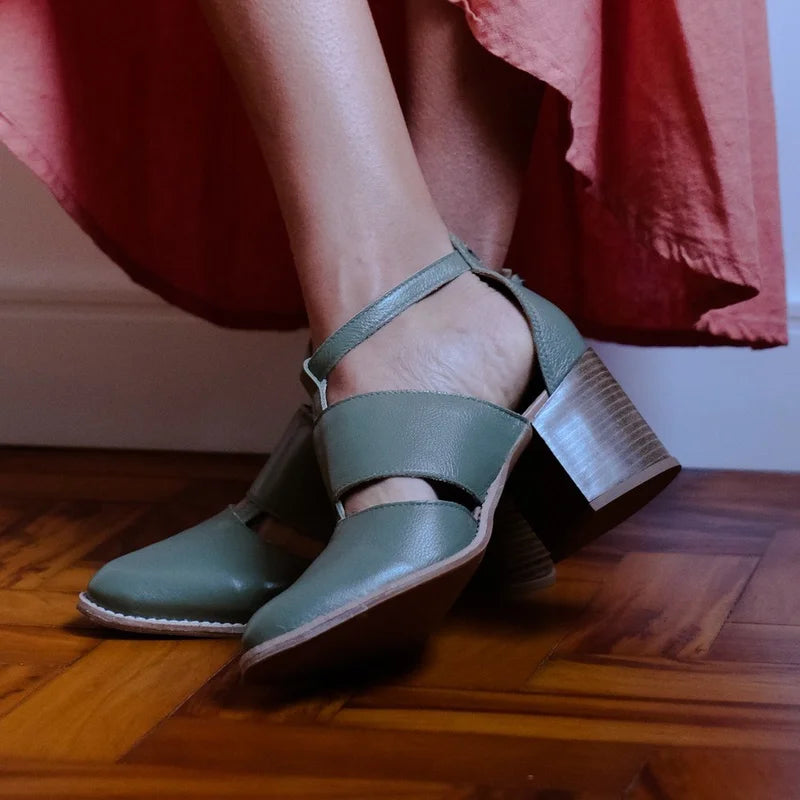 Giuliana Ankle - Green