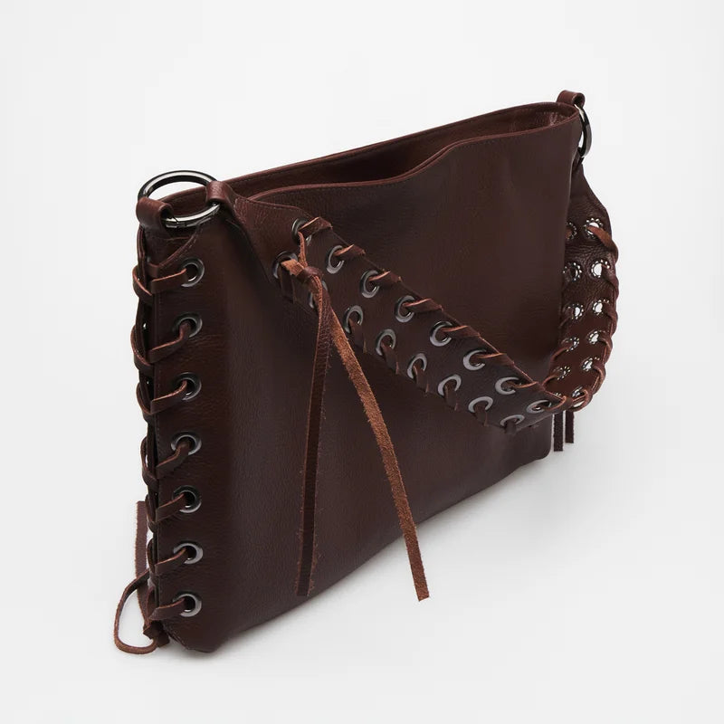 Amarril Leather Bag - brown
