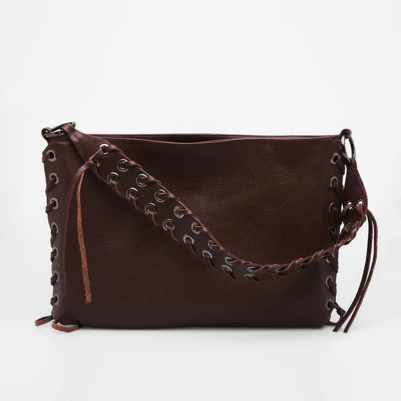 Amarril Leather Bag - brown