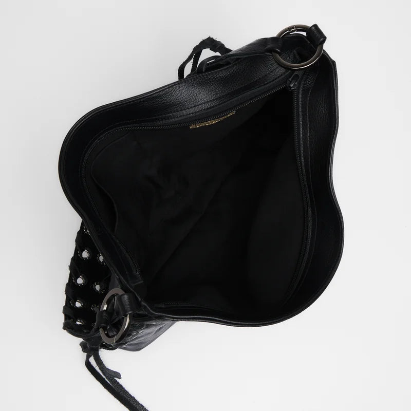 Amarril Leather Bag - Black