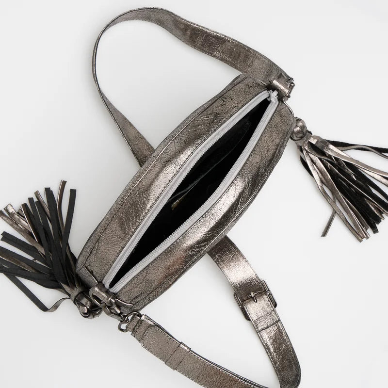Tassel Bag - Silver