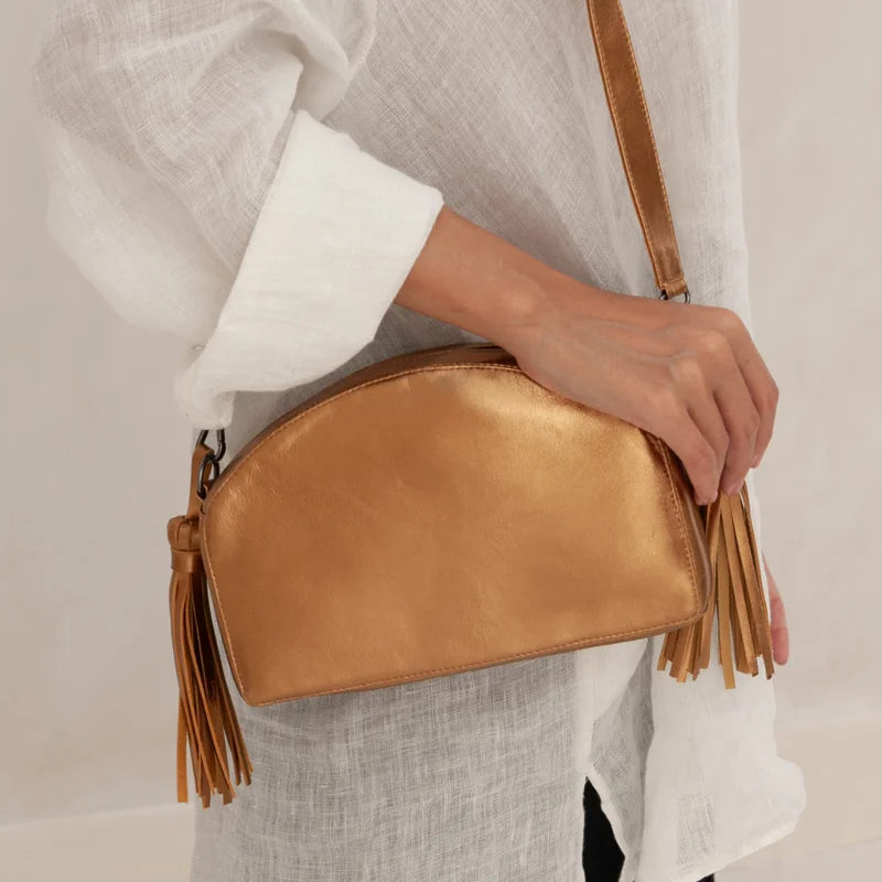 Tassel Bag - Old Gold