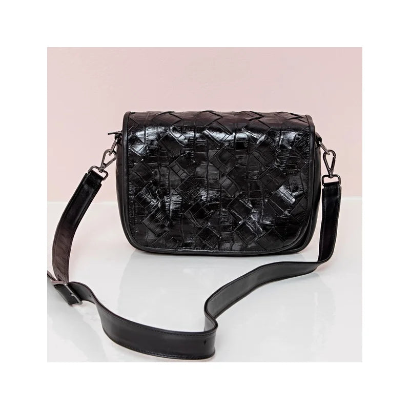 Interlaced Bag - Black