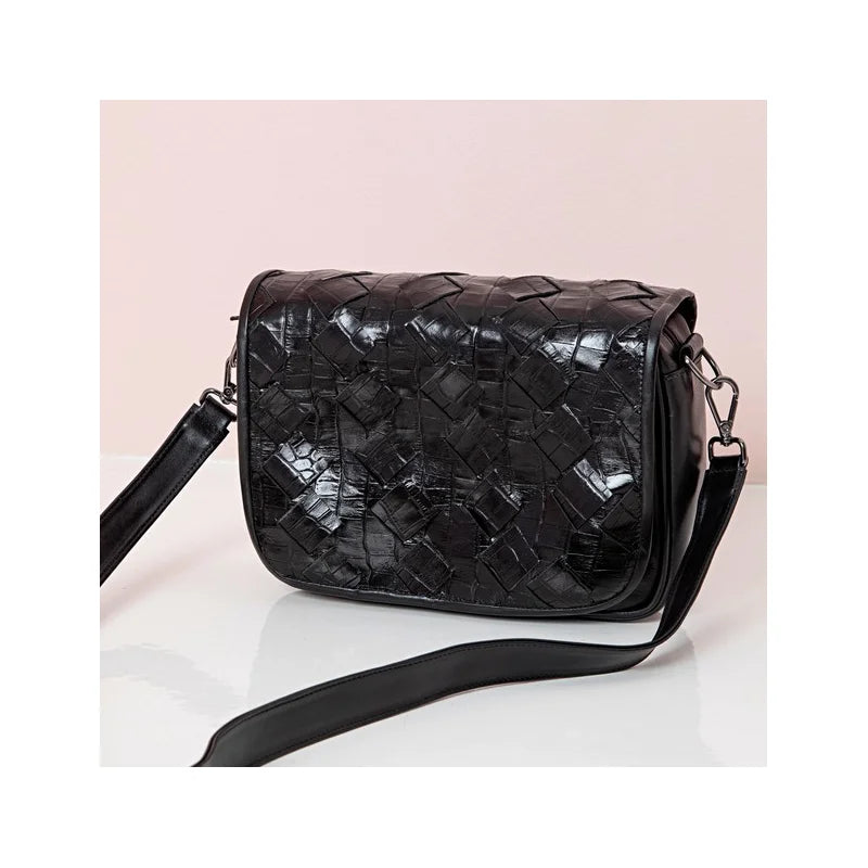 Interlaced Bag - Black