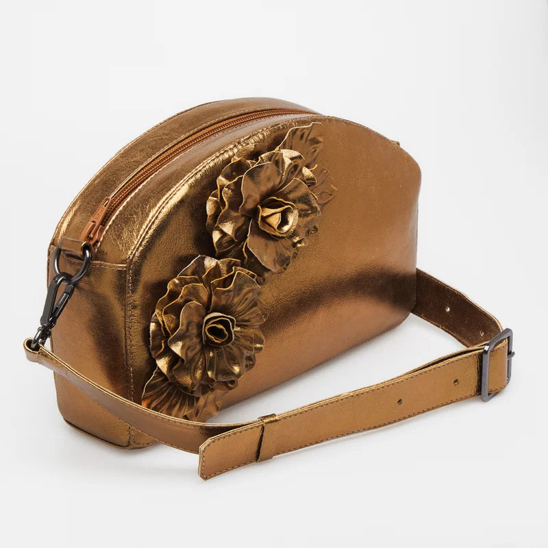 Flower Bag - Old Gold