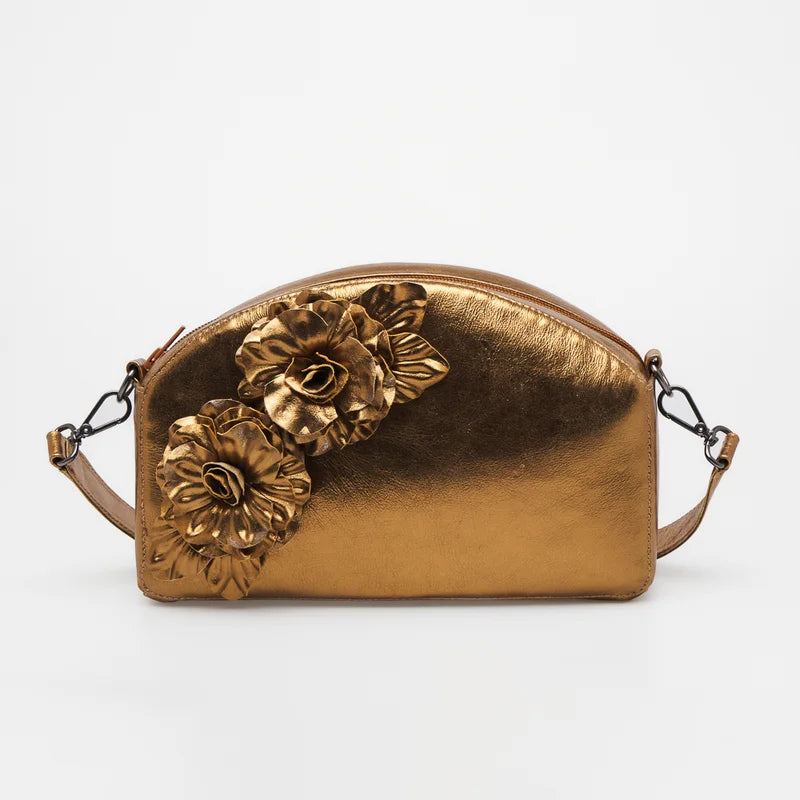 Flower Bag - Old Gold