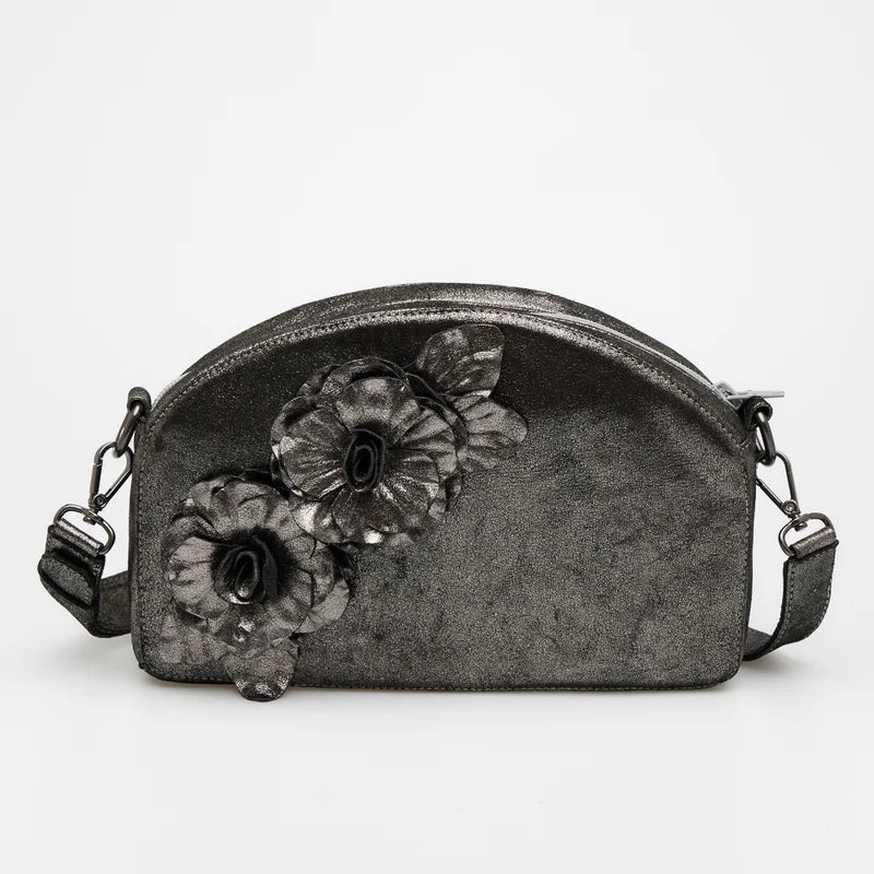 Flower Bag - Silver