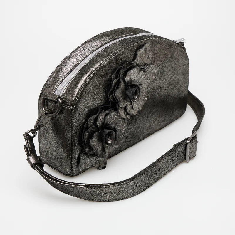 Flower Bag - Silver