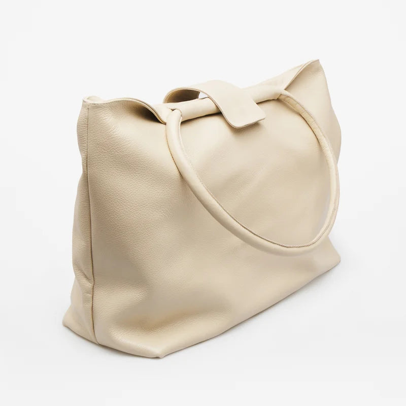 Kaia Leather Bag - Off White