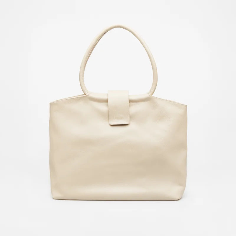 Kaia Leather Bag - Off White