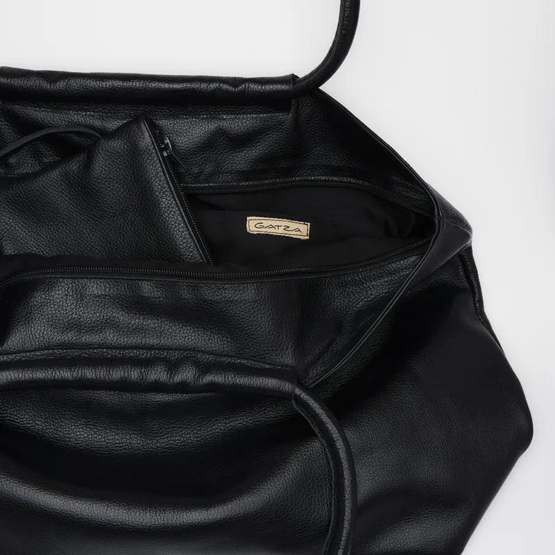 Kaia Leather Bag - Black