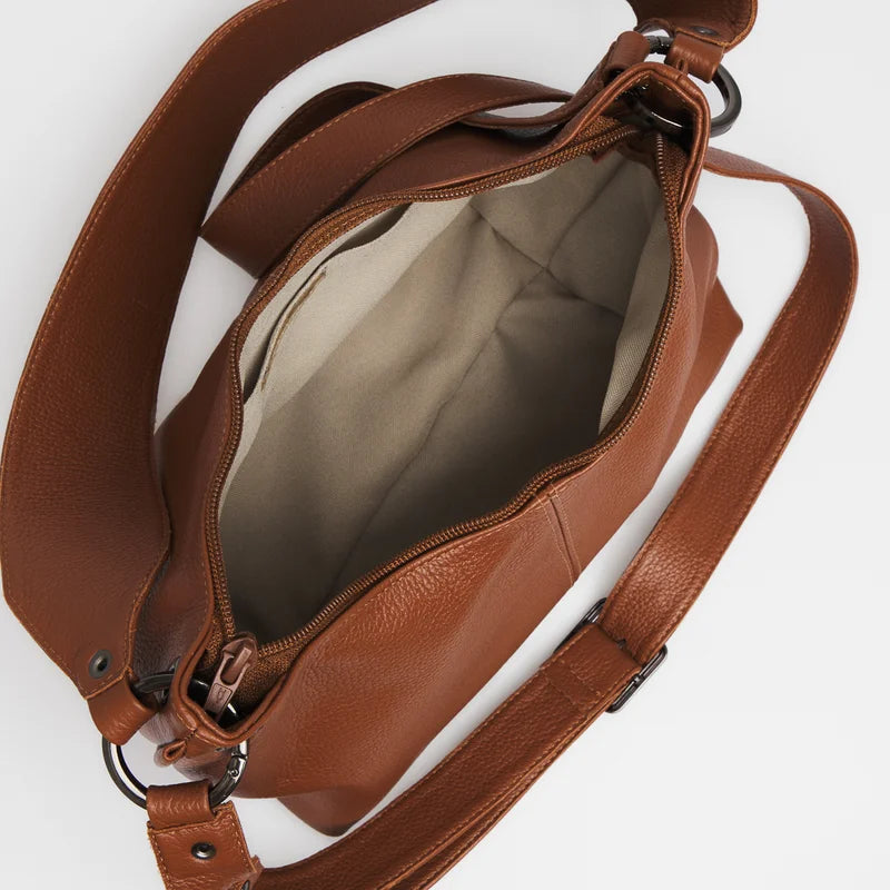 Maya Leather Bag - Caramel