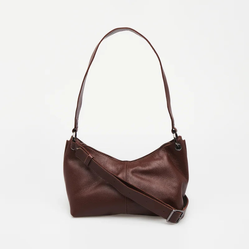 Maya Leather Bag - Brown