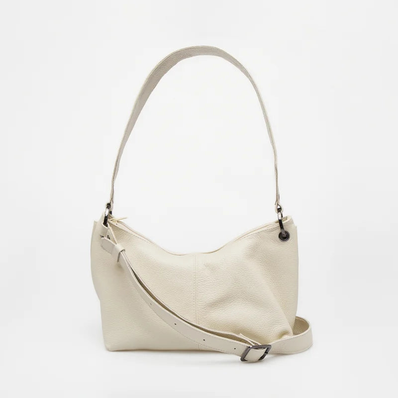 Maya Leather Bag - Off White