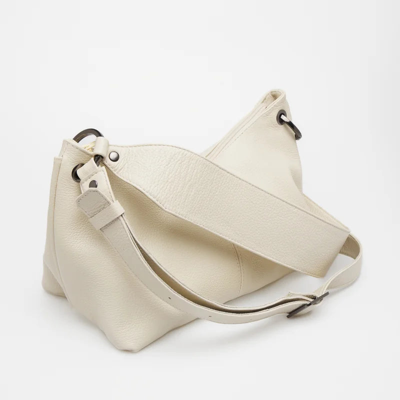 Maya Leather Bag - Off White