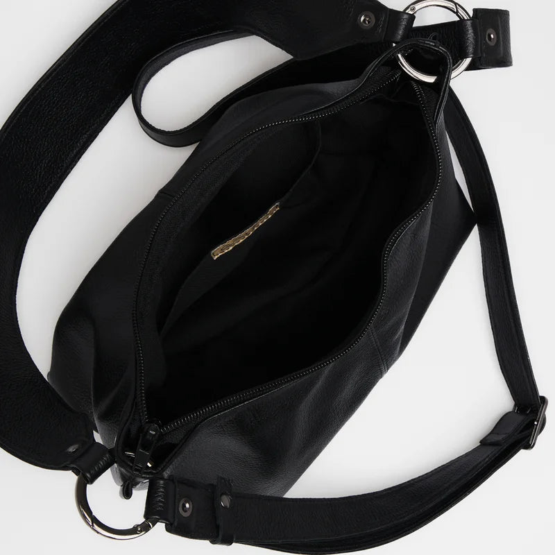 Maya Leather Bag - Black