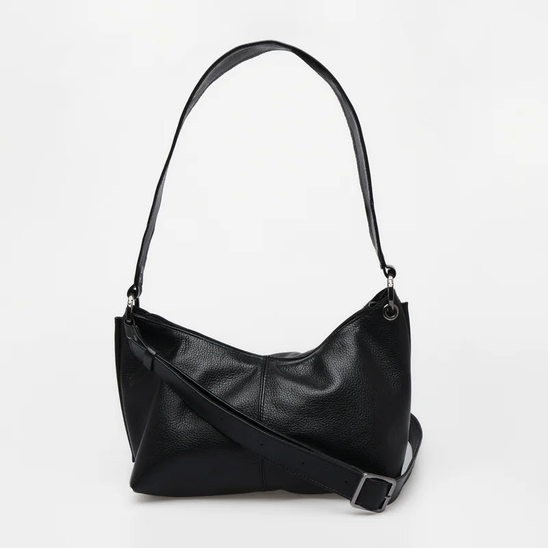 Maya Leather Bag - Black