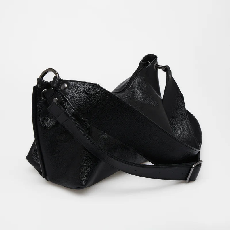 Maya Leather Bag - Black