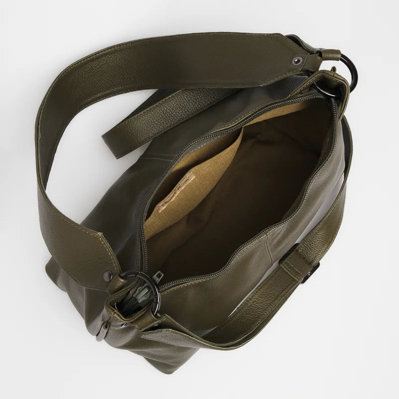 Maya Leather Bag - Green