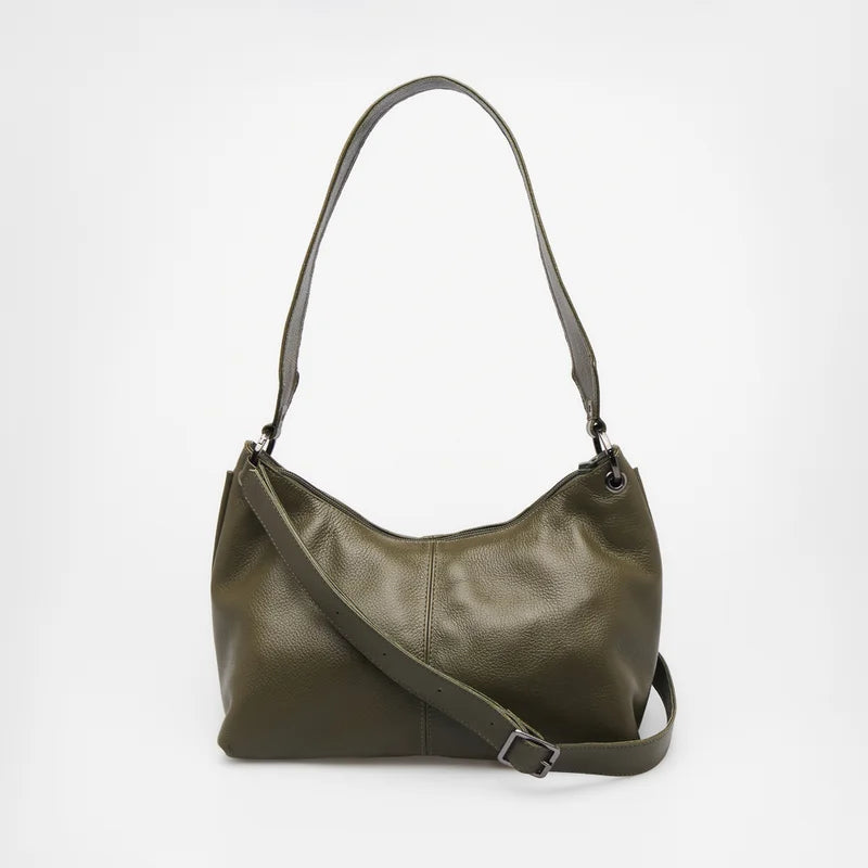 Maya Leather Bag - Green