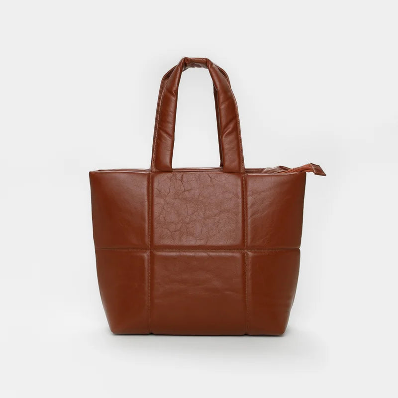 Puffer Bag - Brown