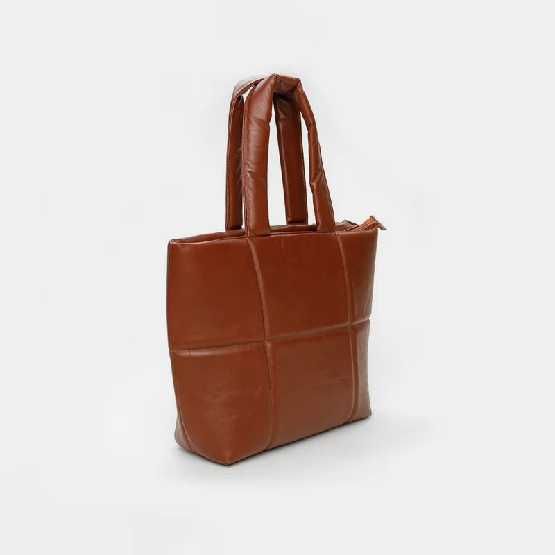 Puffer Bag - Brown